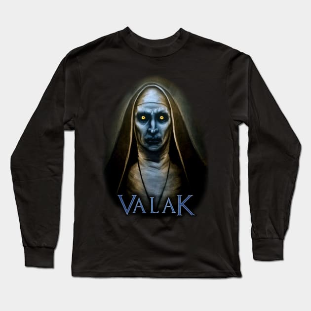 Valak Long Sleeve T-Shirt by sevencrow